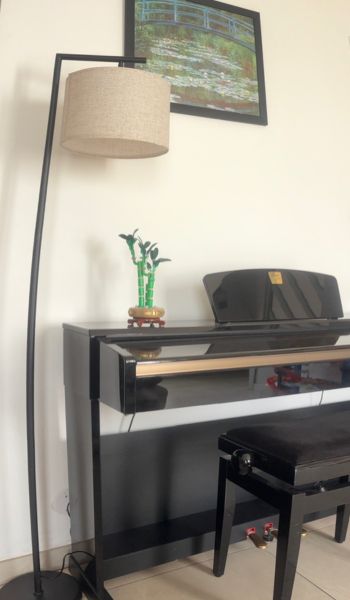 Décors piano et bambou - confiance et sérénité