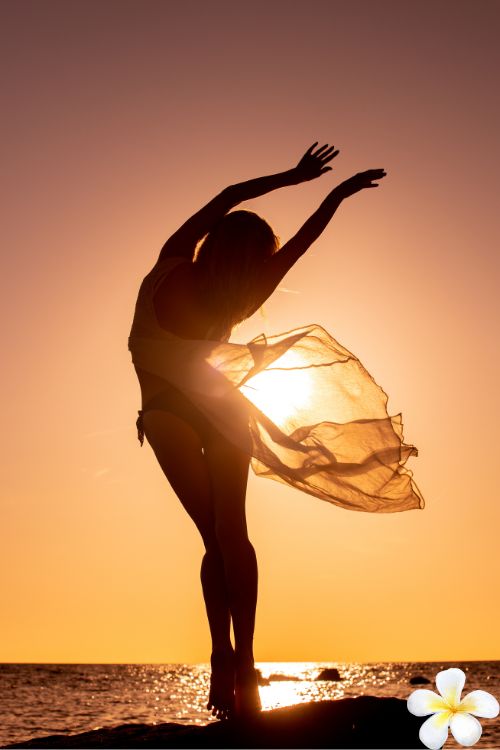Femme en position de danse symbolisant la stabilité de bonnes  bases SEO